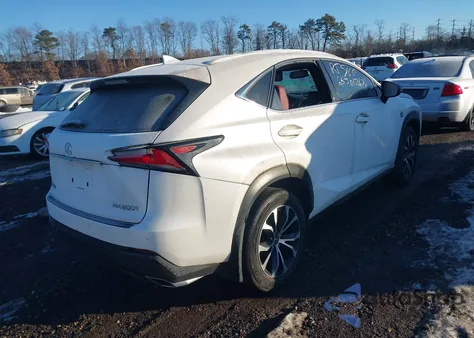 2015 Lexus Nx 200T F Sport z USA, uszkodzony, nr VIN JTJBARBZ5F2031499